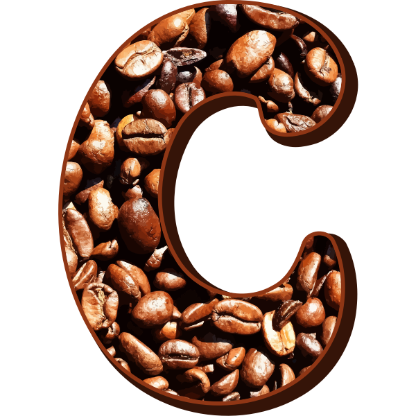 SVG Beans in letter C