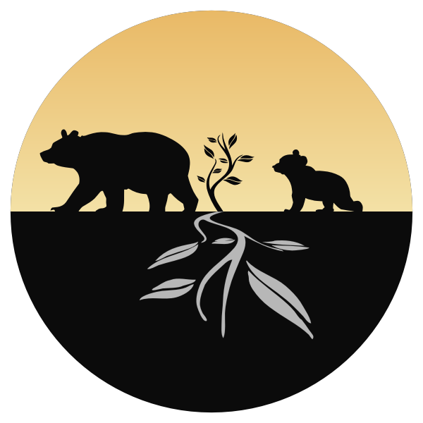 SVG Bear and cub logo