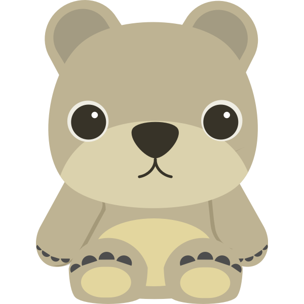SVG Bear drawing