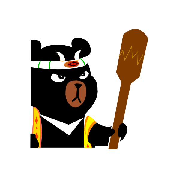 SVG Bear Ninja