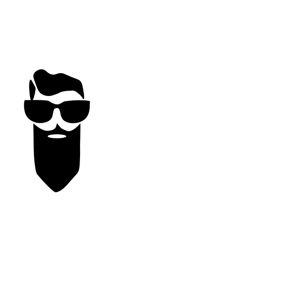 SVG Bearded man