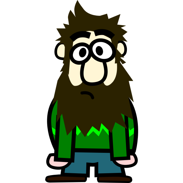 SVG Bearded man-1574669443