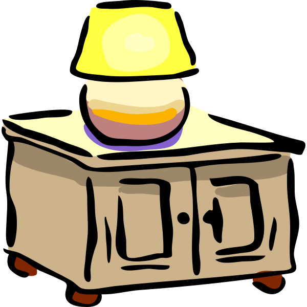 SVG Bedroom lamp