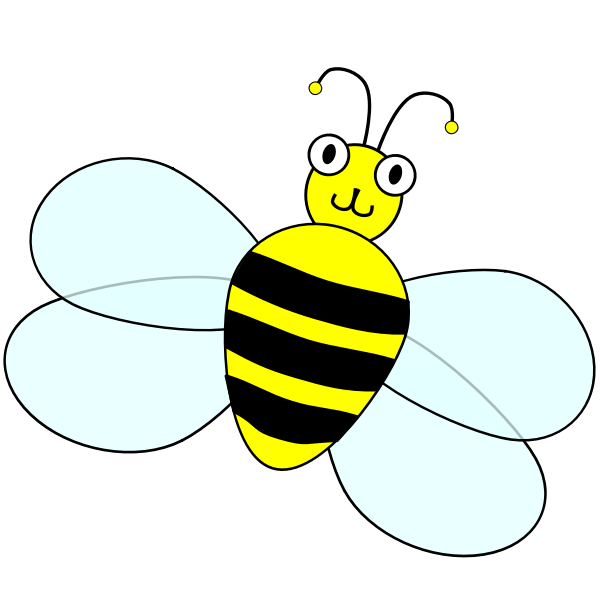 SVG Bee mascot
