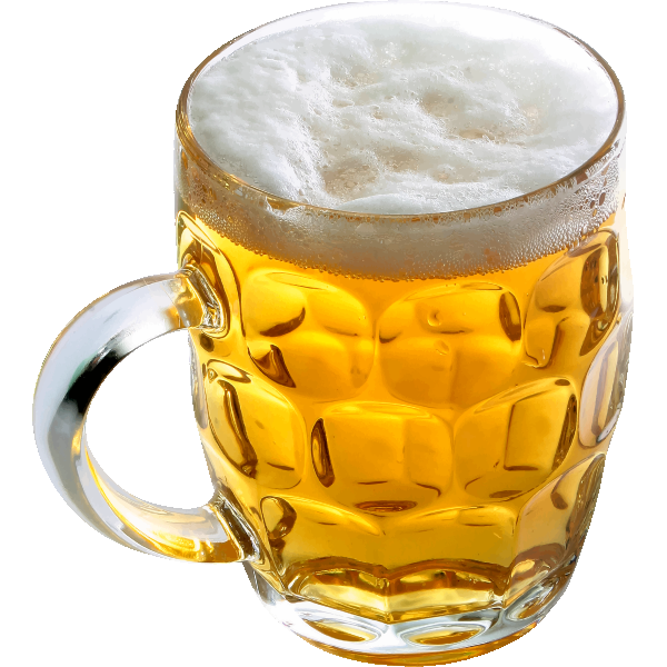 SVG Beer in glass