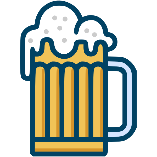 SVG Beer with foam