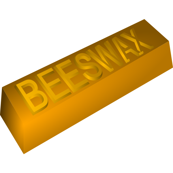 SVG Beeswax bar