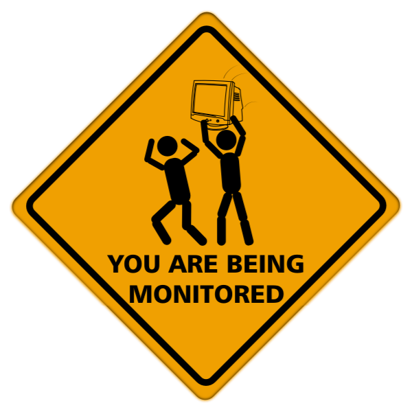 SVG Being monitored