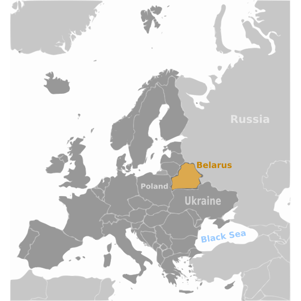 SVG Belarus location label