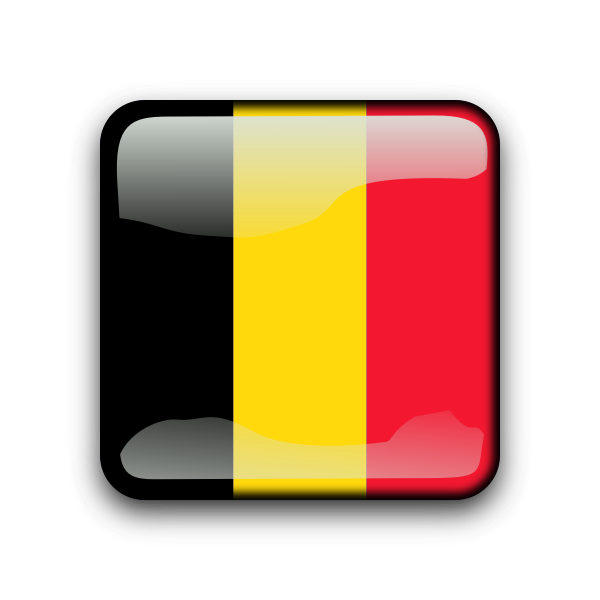 SVG Belgium flag button