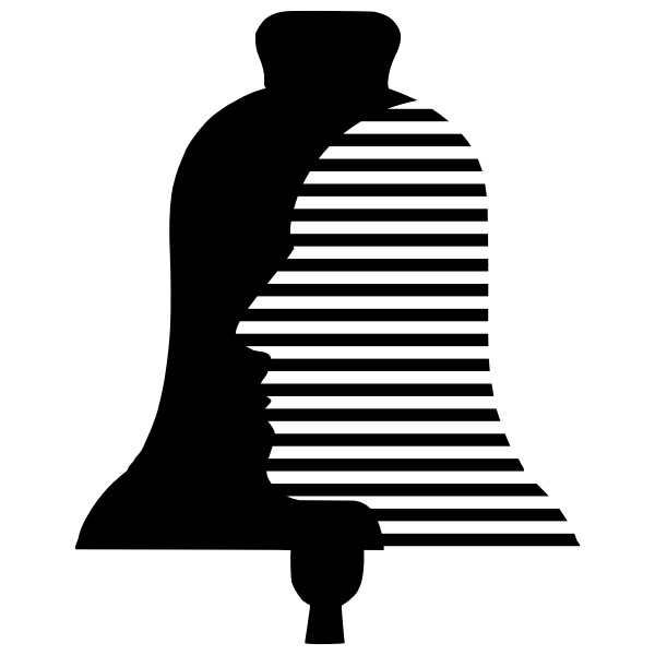 SVG Bell Head Silhouette