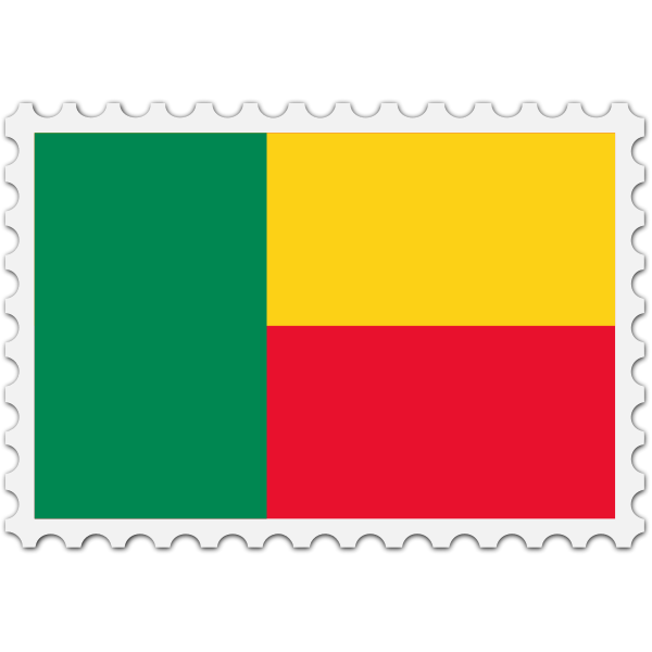 SVG Benin flagsymbol