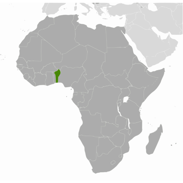 SVG Benin state image