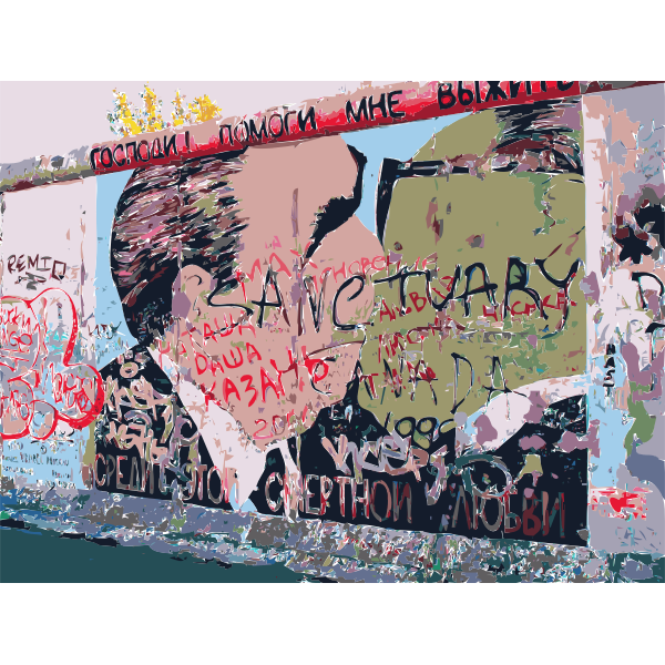 SVG Berlin Wall East Side Sanctuary Graffiti 2014110914
