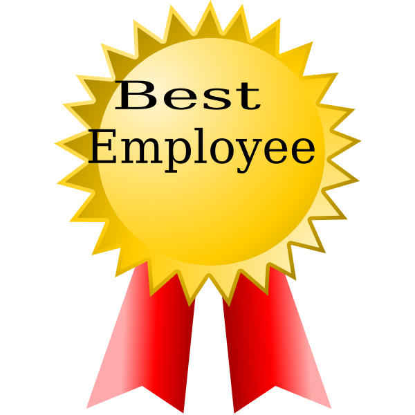 SVG Best employee