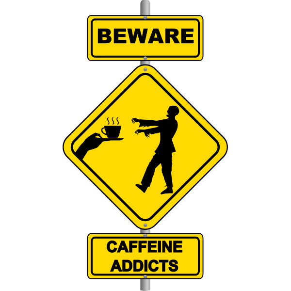 SVG Beware - caffeine addicts
