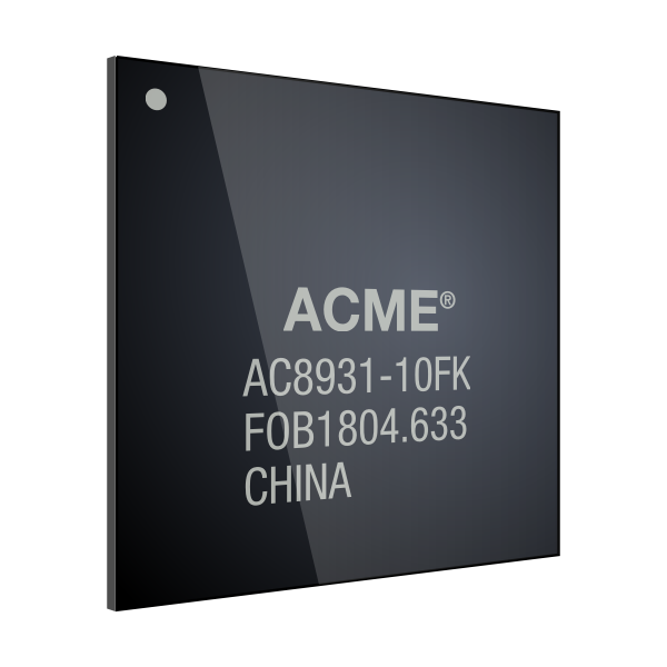 SVG BGA chip plate vector illustration