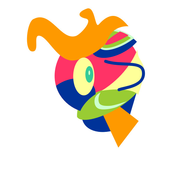 SVG Bichito happy