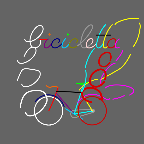 SVG bicycle concept