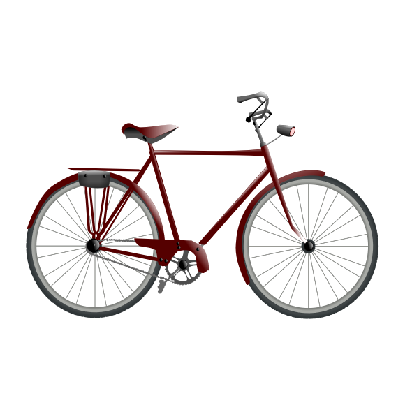 SVG Bicycle vector image