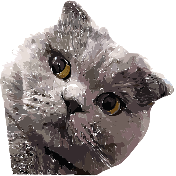 SVG Big Cat Face 2015051421