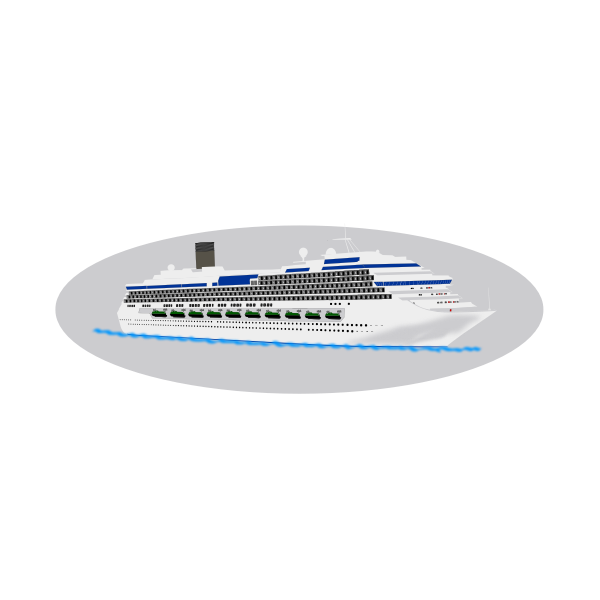 SVG Big cruiser ship