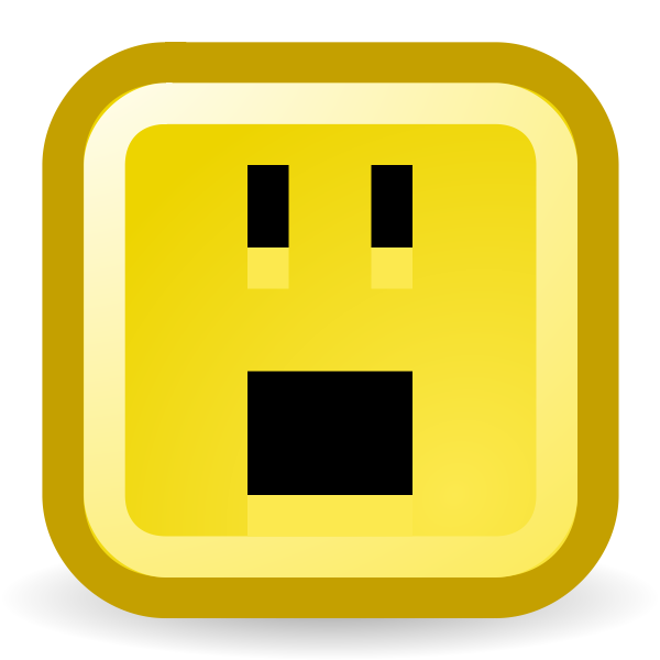 SVG Big mouth smiley vector icon