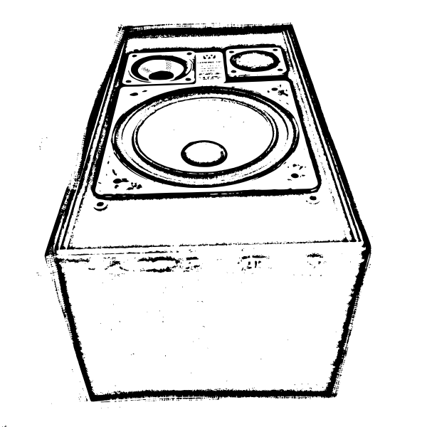 SVG Big old speaker