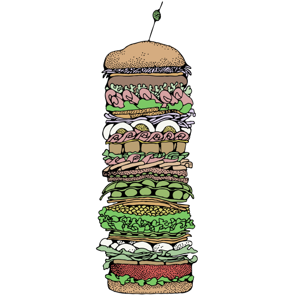 SVG big sandwich