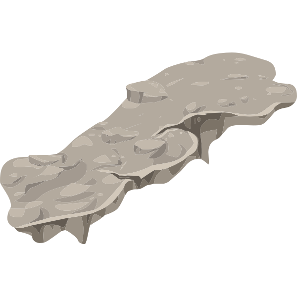 SVG Big stone platform