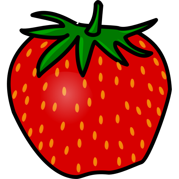 SVG Big strawberry