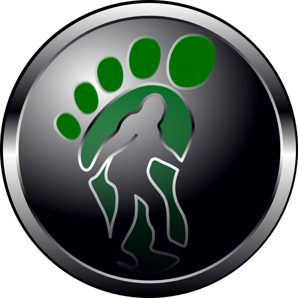 SVG Bigfoot button
