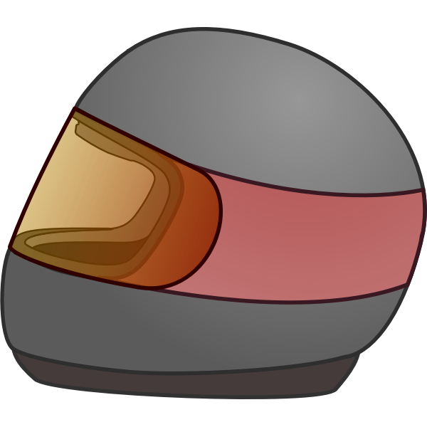 SVG Bike racing helmet vector icon