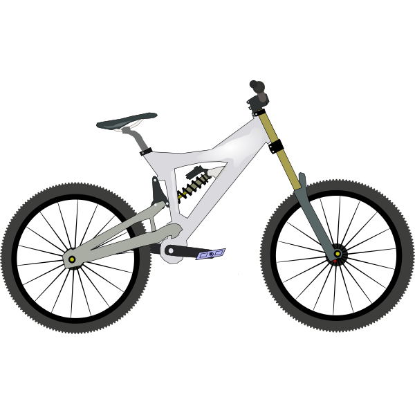 SVG Bike vector graphics