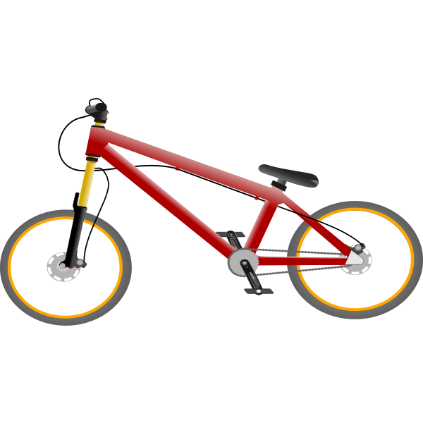 SVG Bike vector image