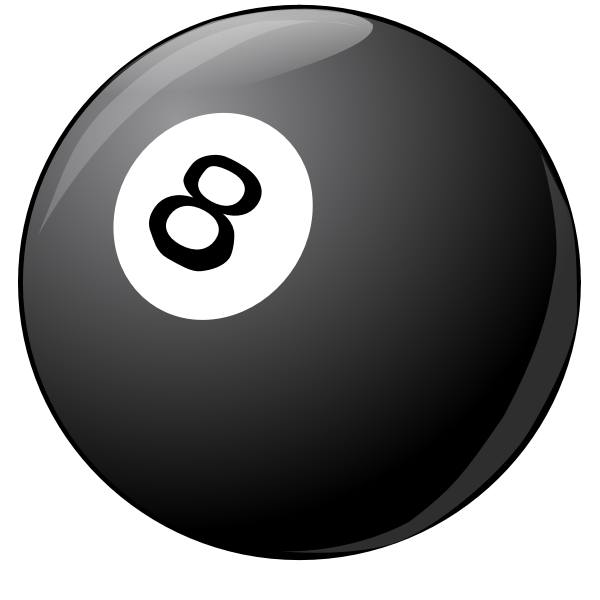 SVG Billiard ball