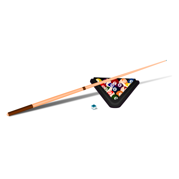SVG Billiard equipment vector clip art