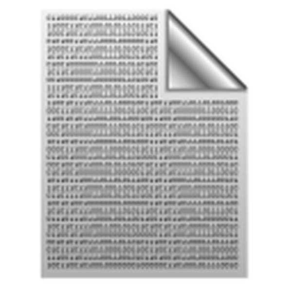 SVG Binary file icon