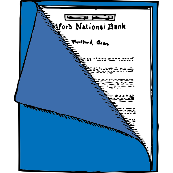 SVG Binder folder graphics vector