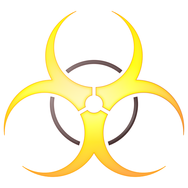SVG Bio hazard icon