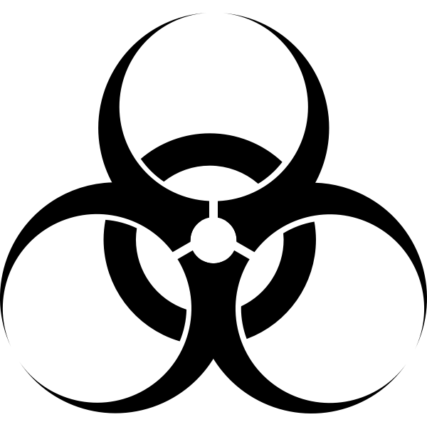 SVG Biohazard symbol