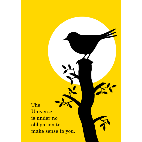 SVG Bird on pole