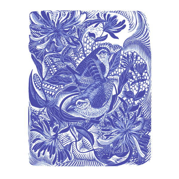 SVG Birds in forest