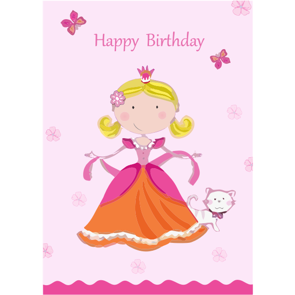 SVG Birthday card