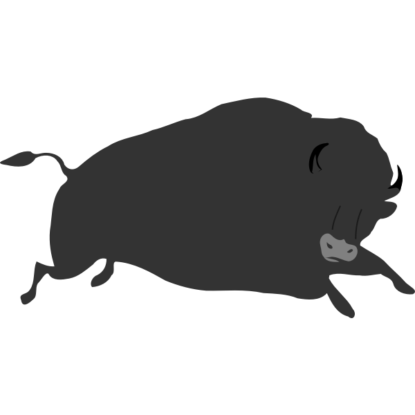 SVG Bison bison