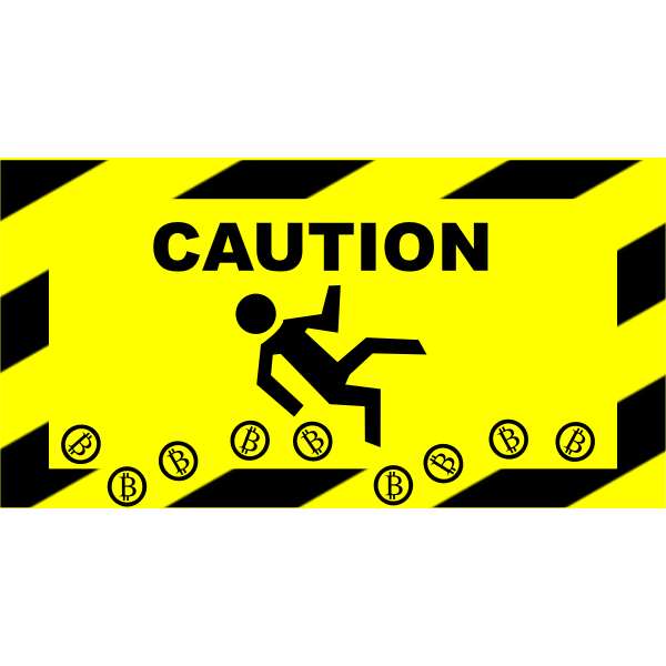 SVG Bitcoin caution