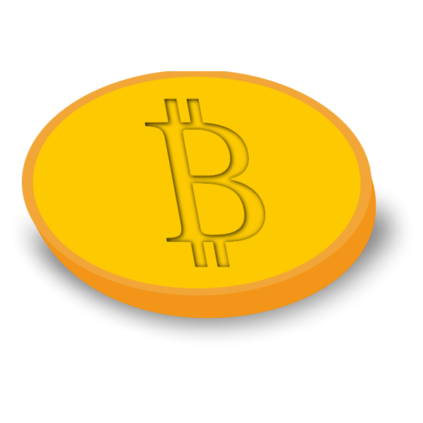 SVG Bitcoin symbol