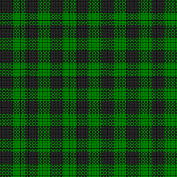 SVG Black and green plaid cloth