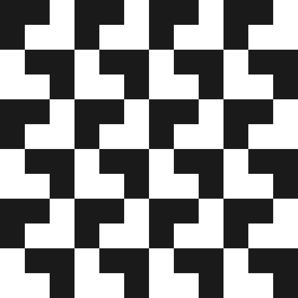 SVG Black and white geometrical fields