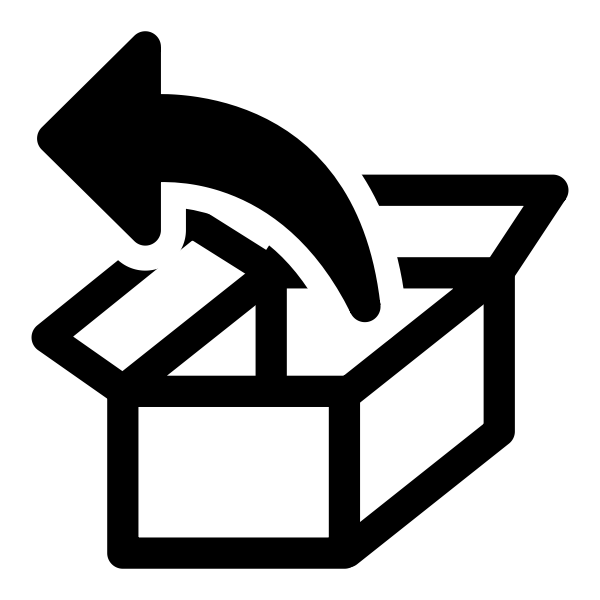 SVG Black and white icon